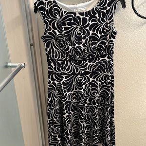 Black and white sundress